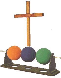 Image of three-ball gospel illustration